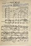 Appraisal: AUTOGRAPHED MUSICAL SCORE - Bach's 'Klaveraus Zuge Oratoriem' published Leipzig