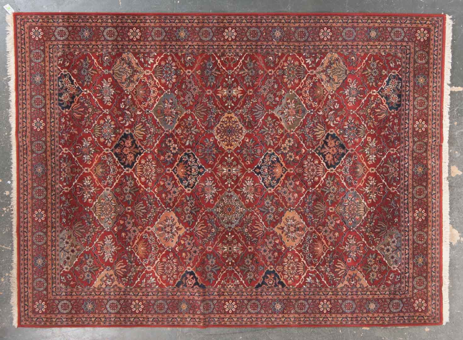 Appraisal: Oriental style rug approx x