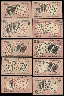 Appraisal: Imperial Tobacco Co Poker Hands Montreal ca Excellent Complete set