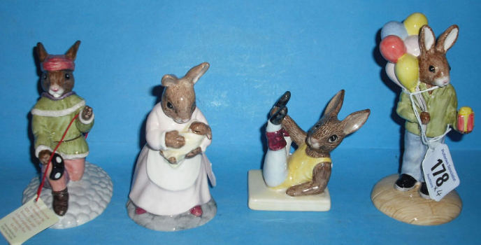 Appraisal: Royal Doulton Bunnykins Figures Mother and Baby DB Romeo DB