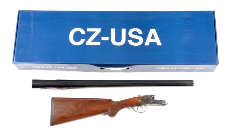 Appraisal: MIB CZ SxS Shotgun Serial C gauge side by side