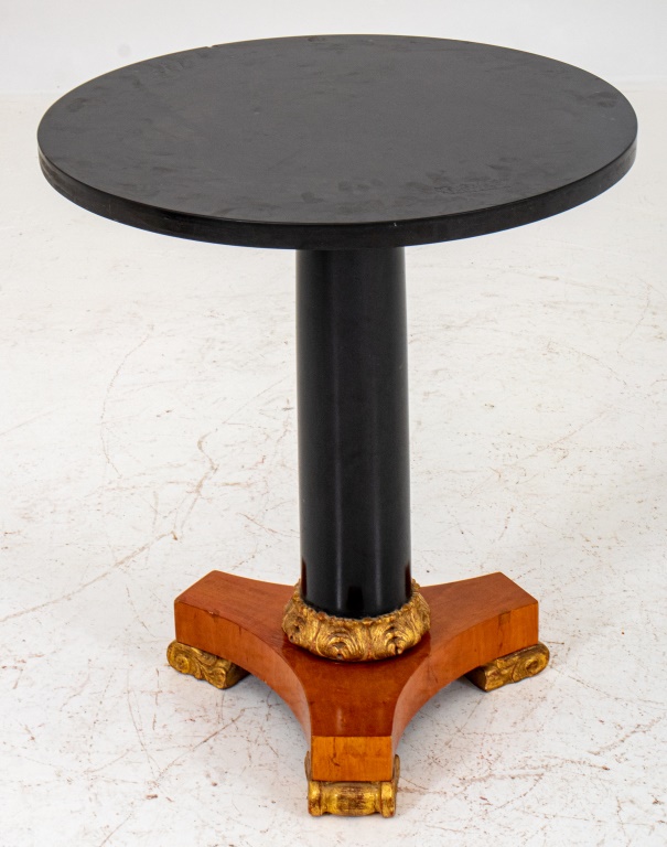 Appraisal: EMPIRE BIEDERMEIER STYLE OCCASIONAL TABLE Austrian Empire Biedermeier style occasional