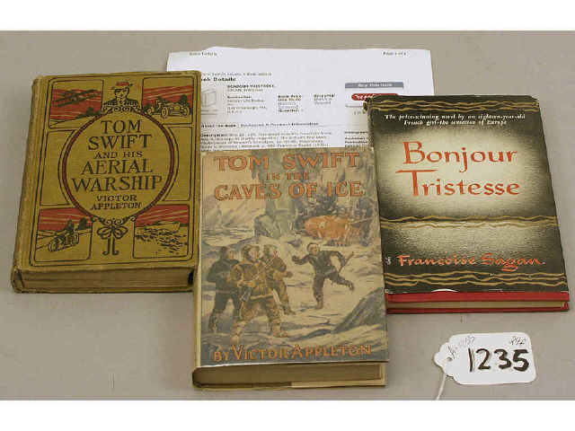 Appraisal: Collection of books including Tom Swift and his Aerial Warship