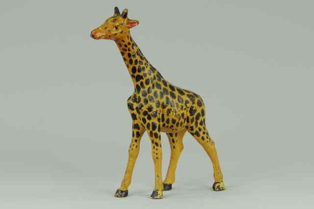 Appraisal: GIRAFFE DOORSTOP One of Hubley's highly sought after pieces this