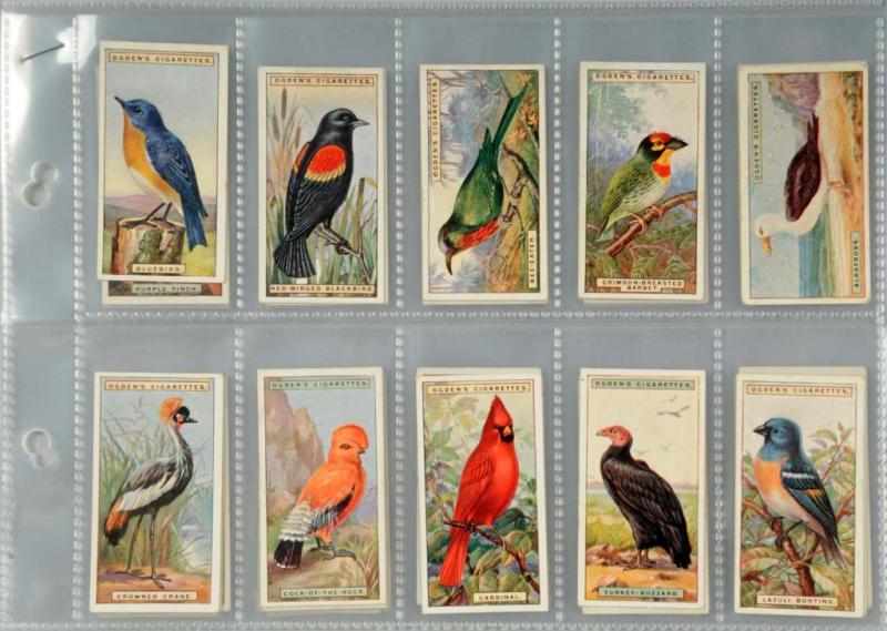 Appraisal: Lot of Bird Tobacco Card Sets Description This lot includes