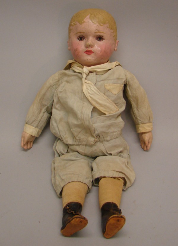 Appraisal: Martha Chase baby with marked left leg and paper label