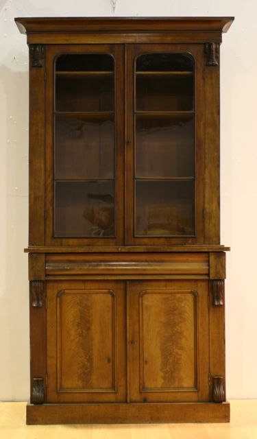 Appraisal: A Victorian cedar bookcase cm wide cm deep cm high