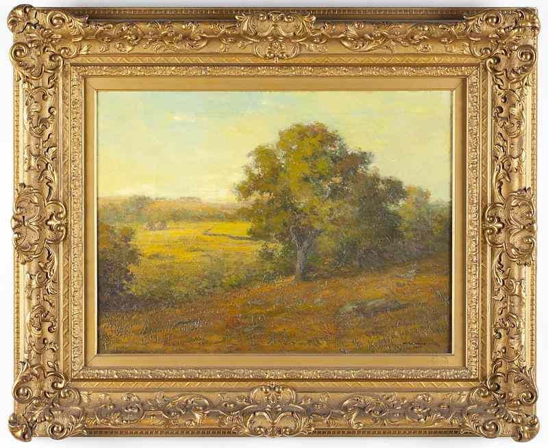 Appraisal: William Wood RI MD - Landscapeoil on canvas signed and