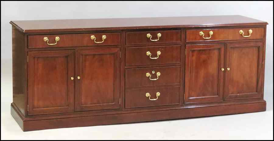 Appraisal: BAKER MAHOGANY CREDENZA H '' W '' D '' Condition