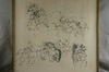 Appraisal: INK DRAWING - Study of Polo Players by Henri Marchal