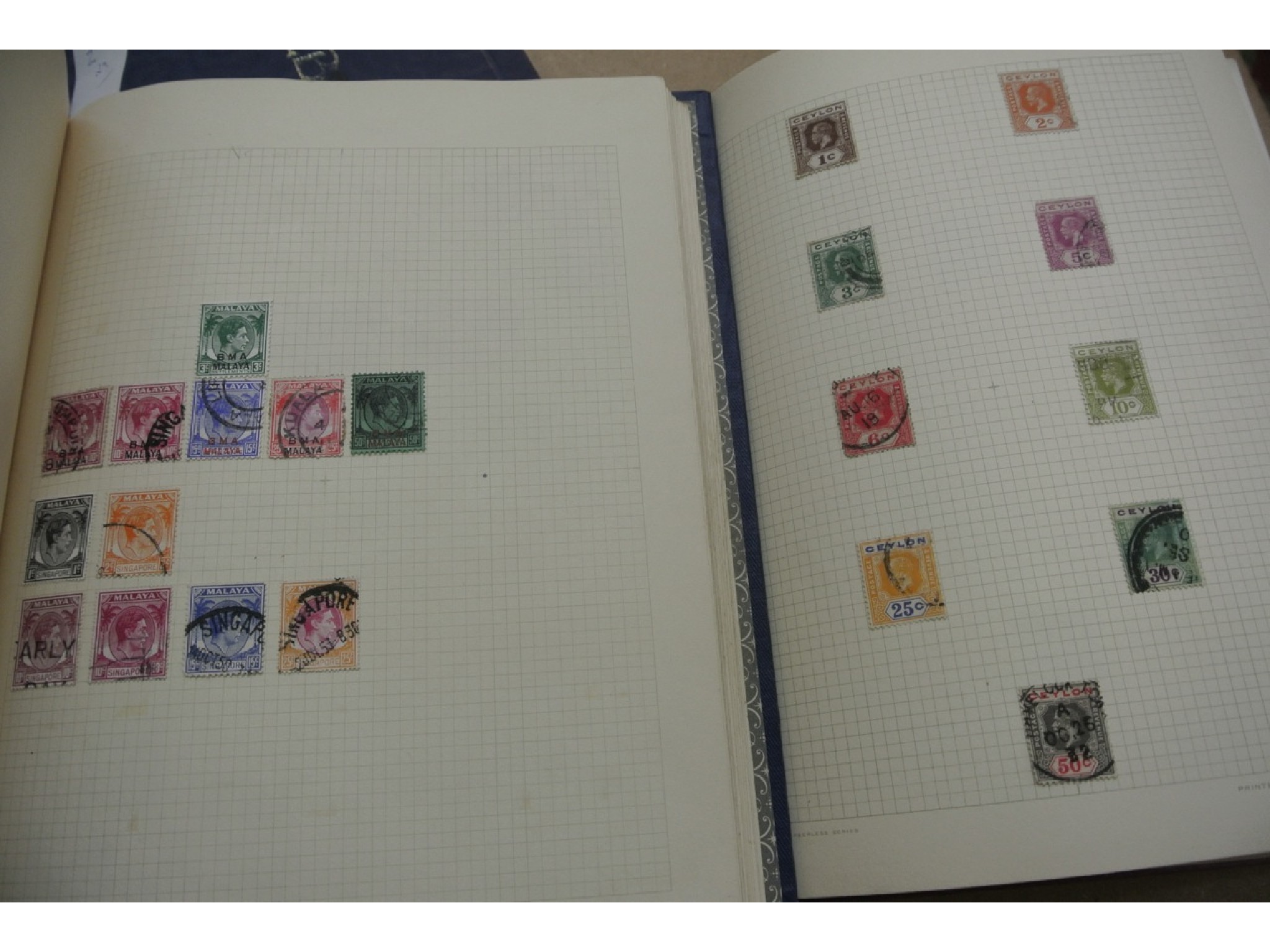 Appraisal: Three stamp albums including a good selection of well presented