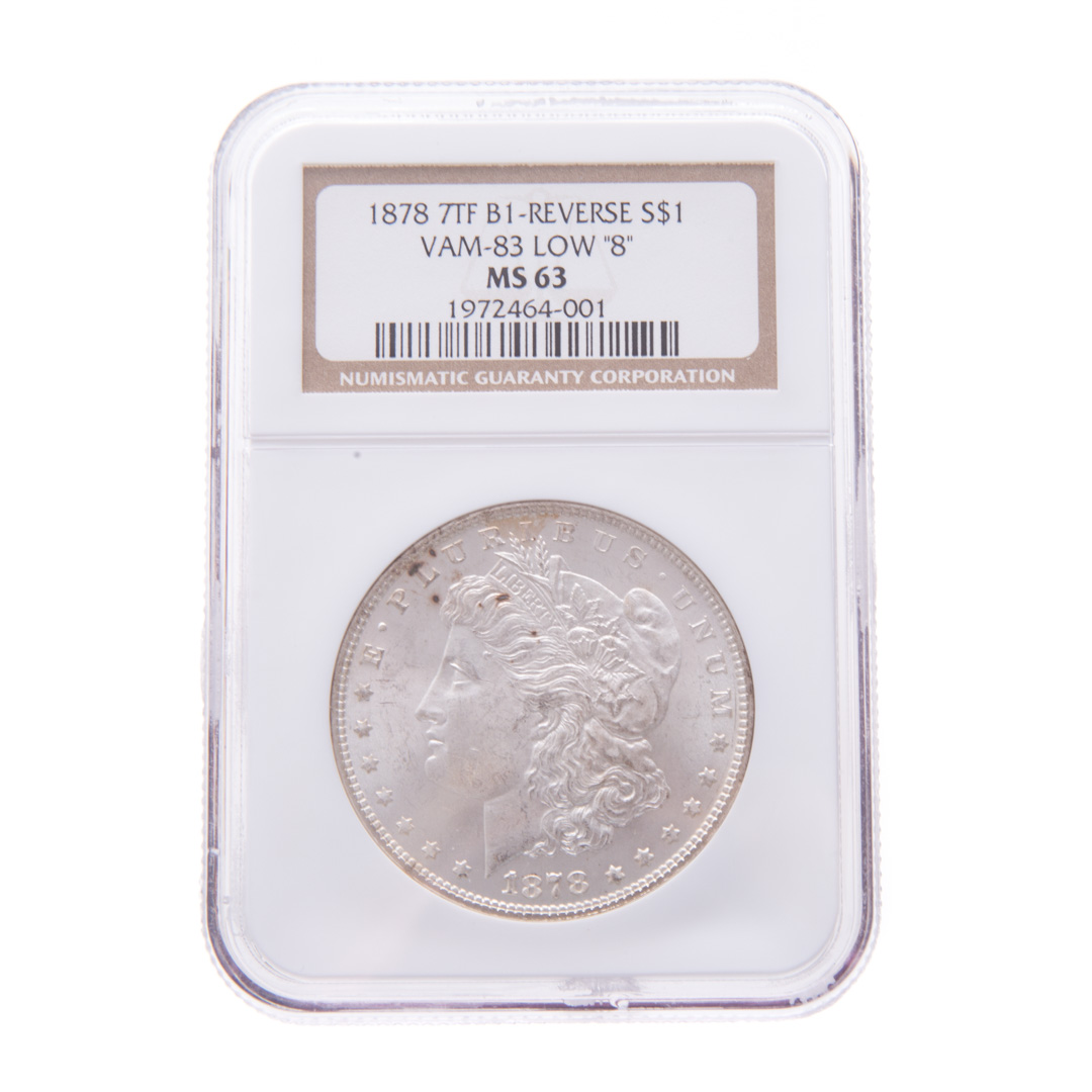 Appraisal: US TF Morgan Dollar NGC- B Rev V- TF B