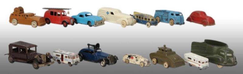 Appraisal: Lot of Various Automobile Toys Description Includes approximately toys of