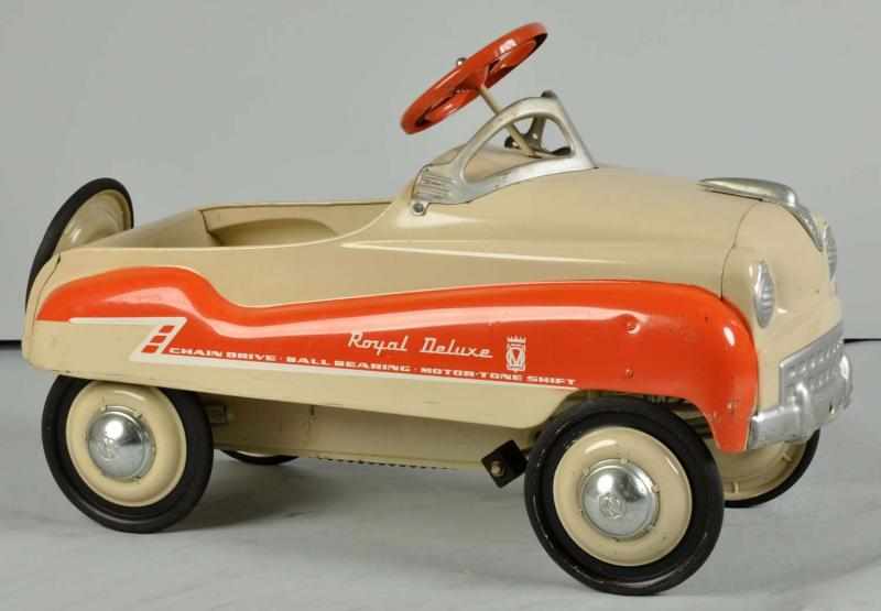 Appraisal: Pressed Steel Murray Royal Deluxe Pedal Car Toy Description Circa