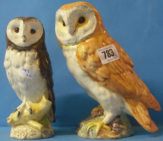 Appraisal: Beswick Birds Model of a Barn Owl and a Barn