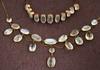 Appraisal: JEWELRY LOT - Two piece lot consisting of a necklace