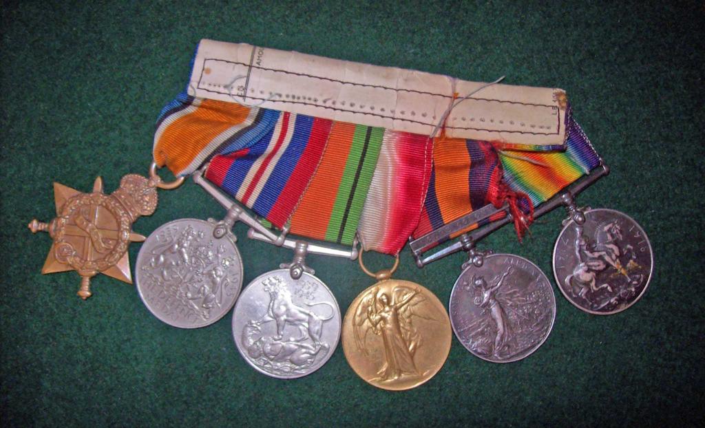 Appraisal: A group of six campaign medals including South African Medal