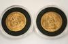 Appraisal: COINS - Lot of English Sovereigns