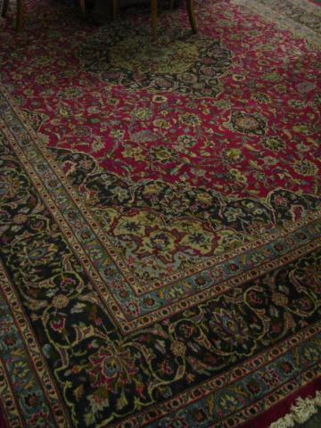 Appraisal: Room size oriental rug ' x ' Khorasan pattern center