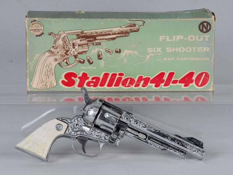 Appraisal: Nichols Stallion - Cap Gun Description Includes box Toy Excellent