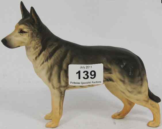 Appraisal: Beswick Alsation Model Matt