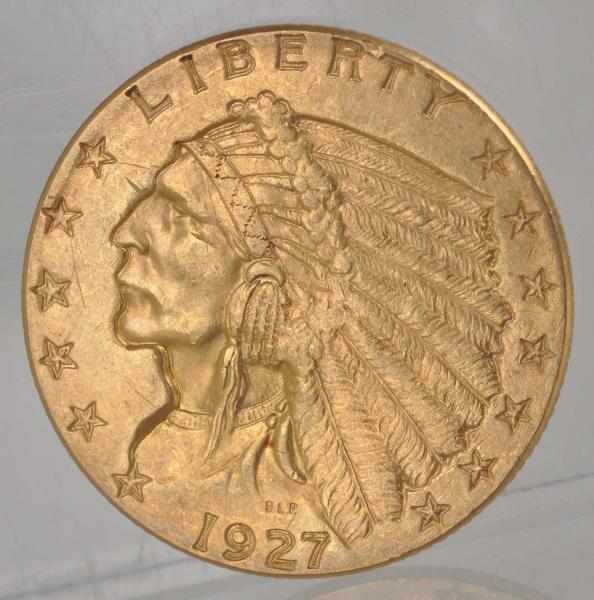 Appraisal: - Gold Indian Head Quarter Eagle Description BU