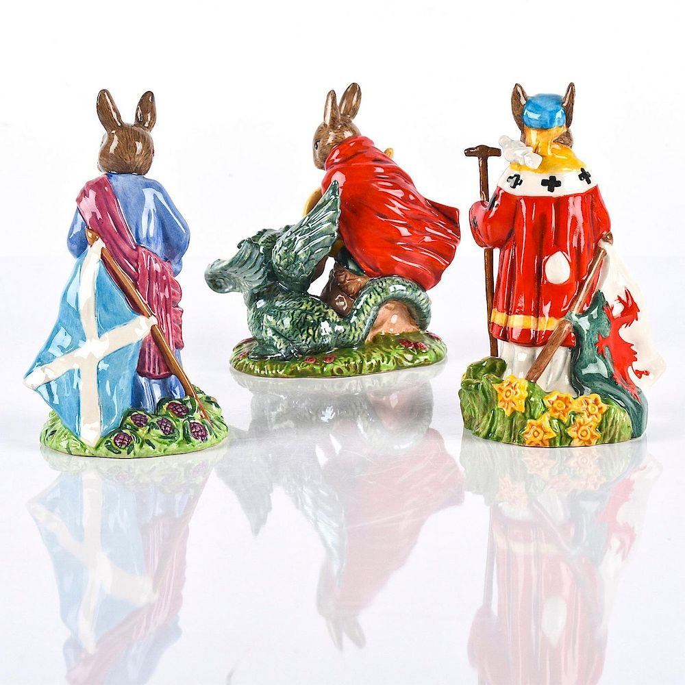 Appraisal: ROYAL DOULTON BUNNYKIN SAINTS FIGURES DB DB DB Limited edition