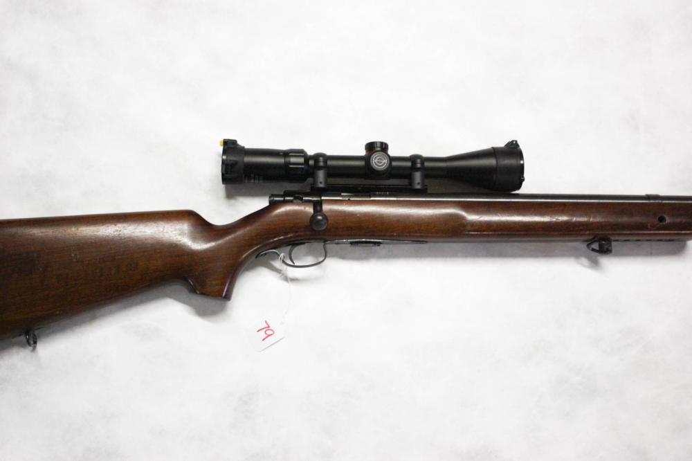 Appraisal: WINCHESTER MODEL BOLT ACTION RIFLE lr caliber barrel blued finish