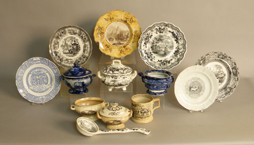 Appraisal: Group of Staffordshire th c