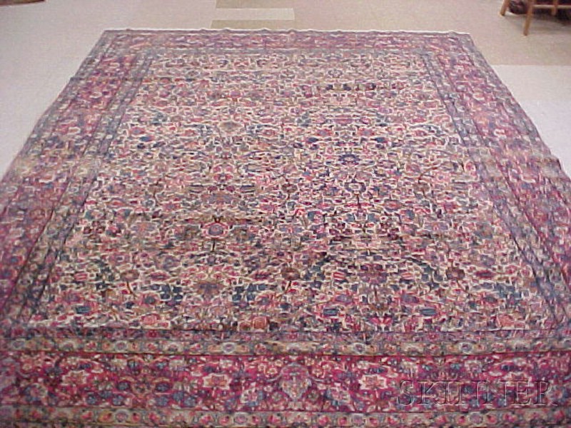 Appraisal: Kerman Carpet Southeast Persia second quarter th century ft in