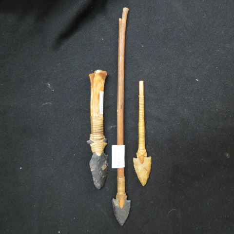 Appraisal: pcs Indian Tools arrowhead ends