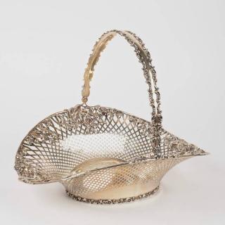 Appraisal: J E Caldwell Co sterling basket th c h x