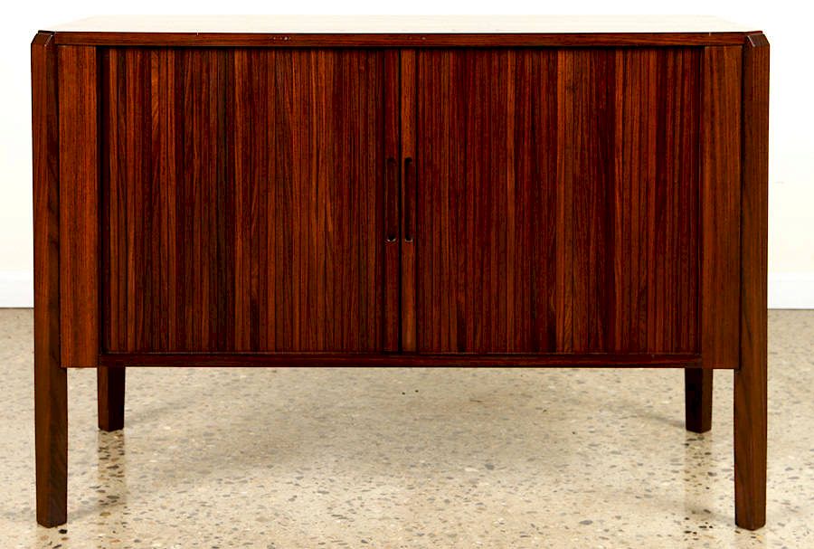 Appraisal: MID CENTURY MODERN ROSEWOOD SERVER MODERNIST A mid century modern