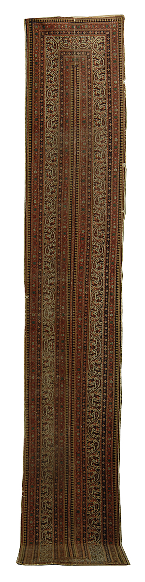 Appraisal: ORIENTAL RUG PERSIAN RUNNER ' x ' Created from the