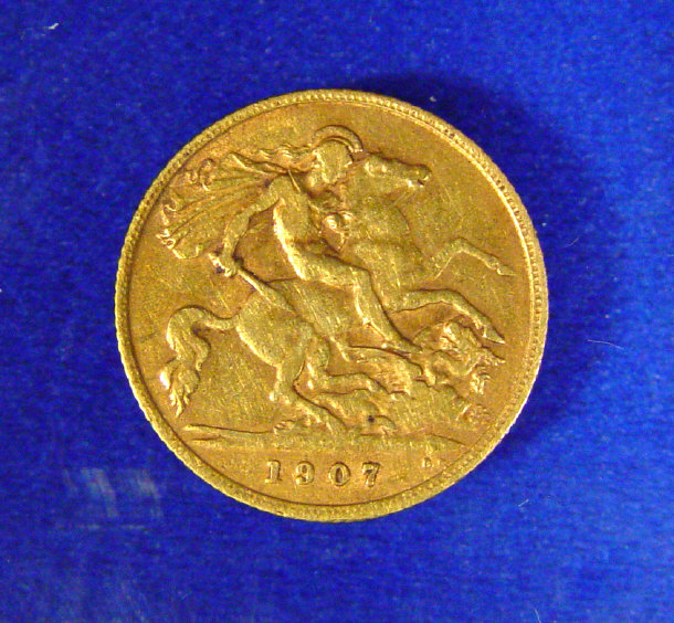 Appraisal: Gold half sovereign