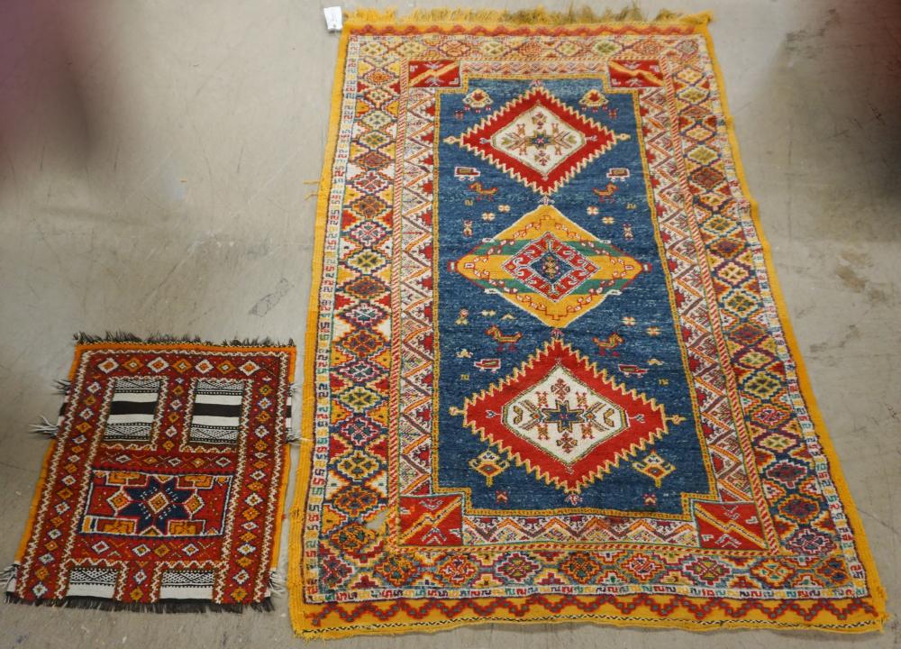 Appraisal: TWO TURKISH RUGS LARGER FT IN X FT INTwo Turkish