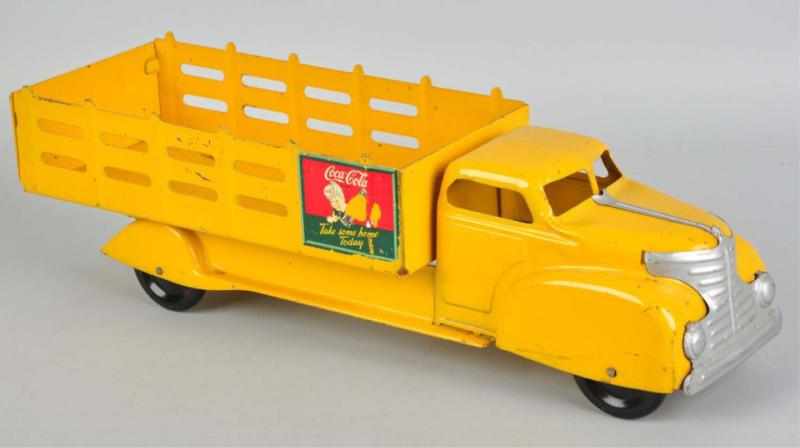 Appraisal: Marx Coca-Cola Toy Truck Description s to s Some wear