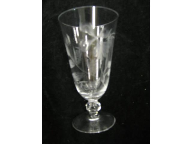 Appraisal: Rosenthal Orchid Crystal Stemware goblets sherbets