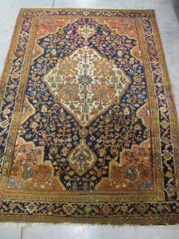 Appraisal: Farahan Sarouk Persian Handmade Rug antique fine floral designs some