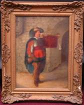 Appraisal: F LeBrun French th Century Portrait of a Gentleman Oil