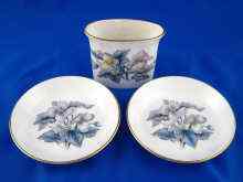 Appraisal: A Royal Worcester matched set of two pin dishes and