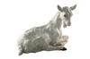 Appraisal: ITALIAN GARDEN ORNAMENT - White Glazed Life-Sized Terra Cotta Goat