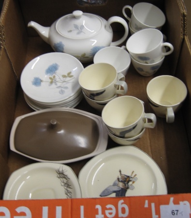 Appraisal: A collection of Pottery to include Midwinter Stylecraft Wild Geese