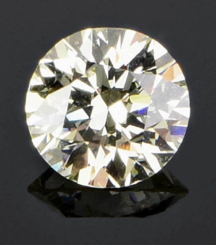 Appraisal: ct Diamond round brilliant diamond cts Q to R VS