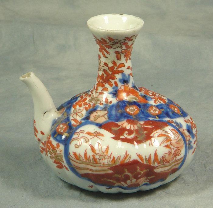 Appraisal: Imari porcelain saki pot high Estimate -