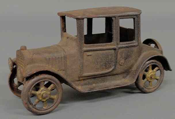 Appraisal: Cast iron toy car h x l