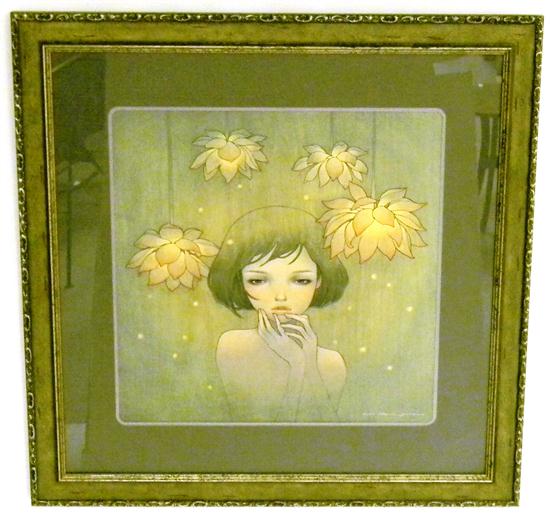 Appraisal: Audrey Kawasaki American - gicle print on paper ''If Only