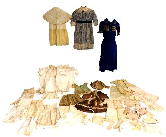 Appraisal: VINTAGE mid- th C - early th C children's clothing