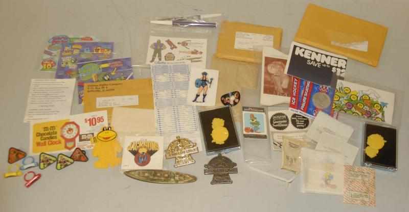 Appraisal: Lot of Assorted Small Paper Premium Items This lot includes