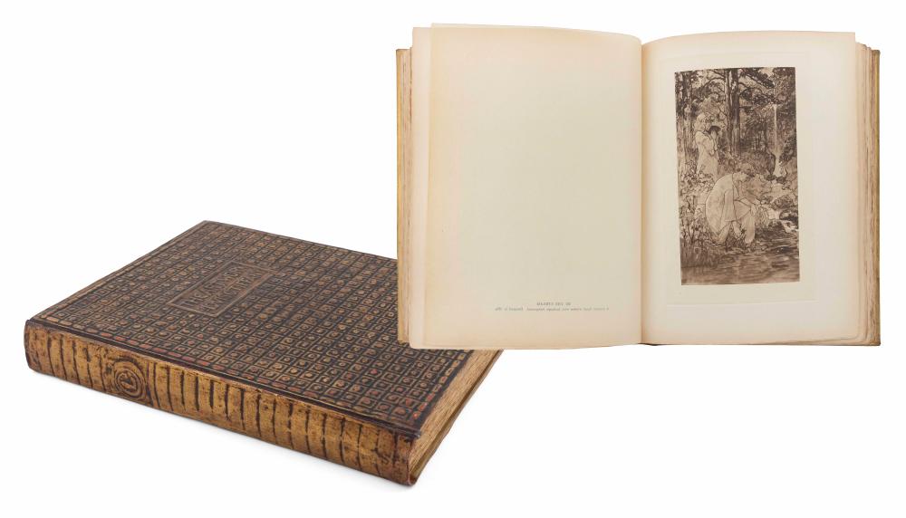 Appraisal: RARE BOOK THE ARTWORK OF LOUIS C TIFFANY X RARE